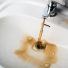solving brown water from tap