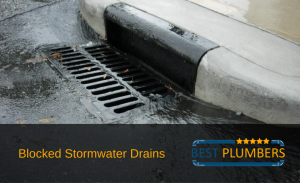 Blocked Stormwater Drain Banner