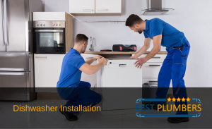 dishwasher installation banner