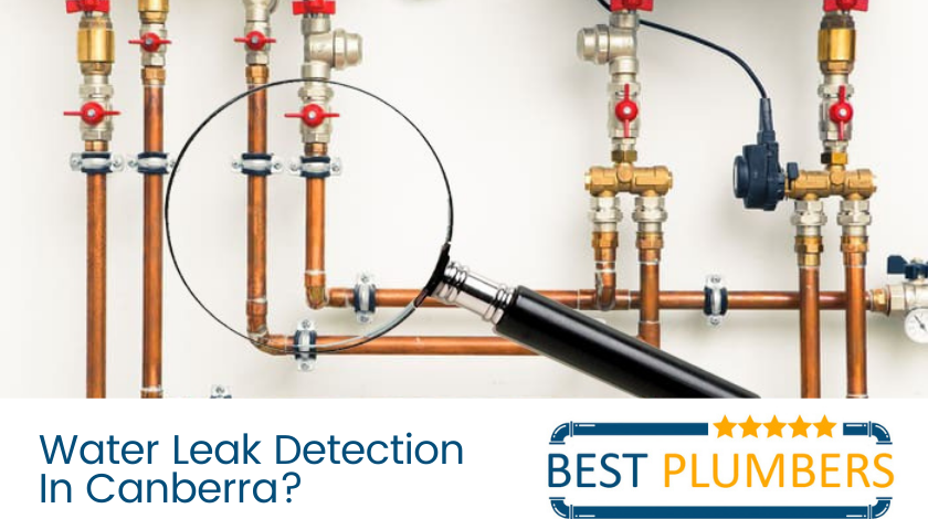 water leak detection canberra