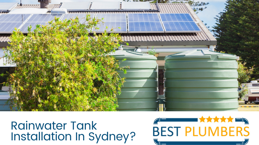 rainwater tank installation sydney