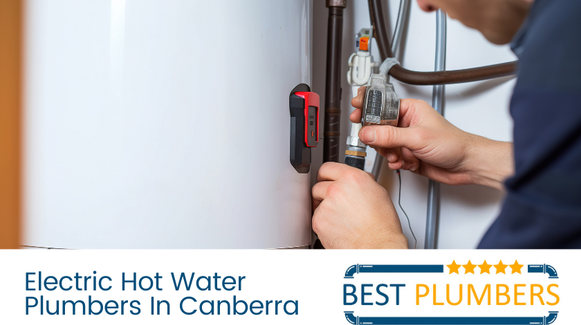 Electric hot water plumbers Canberra