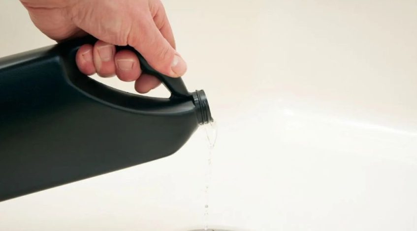hydrochloric acid for drain cleaning